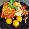 Lakto/Ovo vegetarisk Lasagne med färsk pasta
