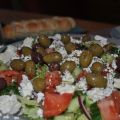 Grekisk sallad med matvete
