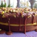 Fransk chokladtårta med chokladganache,[...]