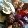 Grillad Kyckling med Grönsaksspett & Tzatziki[...]