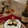 Smörgås med Fois Gras och gelé på Jura-vin