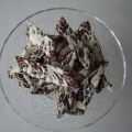 Chokladkakor med vit chokladrippel
