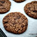 Chokladkakor - Double Chocolate Chip Cookies