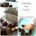 Julgodis - Kokosbitar med choklad