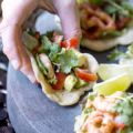 Tacos med räkor och hemgjorda tortillabröd -[...]