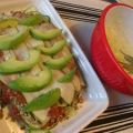Raw lasagne med frön och avocado eller ditt[...]