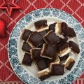 Nougat med kola, jordnötter och choklad
