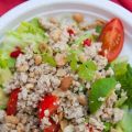 Thaikycklingsallad - perfekt strandmat!