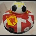 Manchester United-tårta