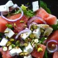 Melon- och fetasallad a la Tokara