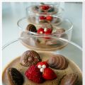 Chokladmoussepannacotta