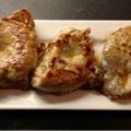 Fylld skinksnitzel