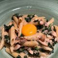 Penne med krämig karljohansvamp, grana padano[...]