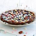 Kladdkaka med tranbär - 300 kcal