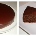 Chokladkaka med fudgeglasyr