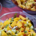 Mangosalsa med koriander och chili