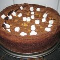 Browniekladdkaka med digestive