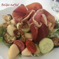 Sallad med Serranoskinka