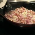 Pastagratäng med bacon