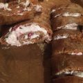 (Glutenfri) pepparkaksrulltårta med lingongrädde