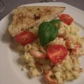 Krämig skaldjurspasta