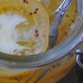Anis- picklade gula tomater