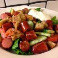 Matig sallad med fetaost, kryddstark lamm- och[...]