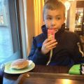 Fika och luciafirande!