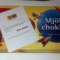 Choklad.