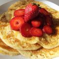 Glutenfria amerikanska pannkakor