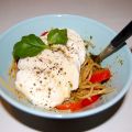 Pesto- Pasta med Mozzarella