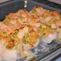 Fisk med mandeltäcke