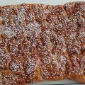 Kanelbullar i långpanna med marsánkrämsfyllning
