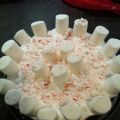 Kladdkaka med polkafluff