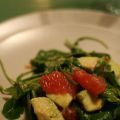 Avokado och grapefruktsallad med kryddig[...]