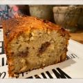 BANANKAKA MED CHOKLAD & CASHEWNÖTTER