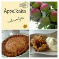 Äppelpaj med vaniljsås