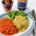 Sojafärssås med quinoa