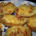 Jack potatoes med bacon och Västerbottenost