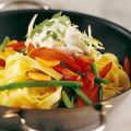 Pasta med grönsaksfräs