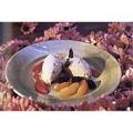Sommardessert med crème fraiche-glass