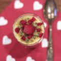 Passionsfruktspannacotta
