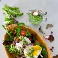 Var dags mat - Tonfisk sallad med pocherat ägg,[...]