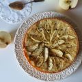 Äppelkladdkaka med lakritskolasås