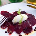 Rödbetscarpaccio