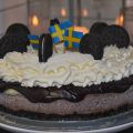 Choklad cheesecake