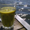 Grön smoothie med kirskål