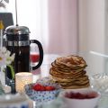Amerikanska pannkoakor på nationladagen