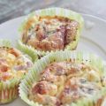 Matmuffins med prosciutto crudo och fetaost