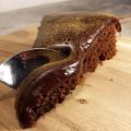 CHOKLADFUDGEKAKA MED LAKRITSPULVER
